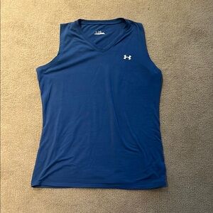 Small Under Armour Blue Athletic Tank